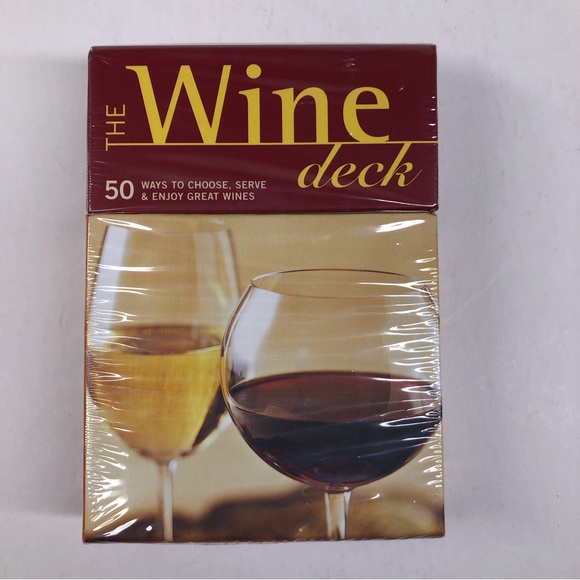 The Wine Deck 50 Ways To Choose Serve & Enjoy Great Wines New - Picture 1 of 2